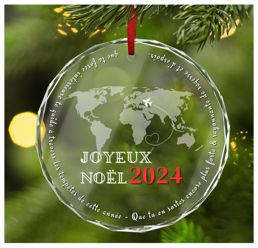 Crystal Glass Ornament